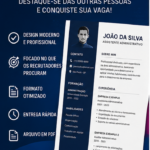 Eu vou criar ou melhorar seu currículo profissional