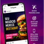 Eu vou criar artes profissionais para Instagram