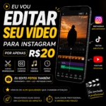 Eu vou editar fotos e vídeos para fazer seu perfil crescer