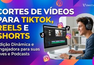 Eu vou fazer cortes do seu vídeo