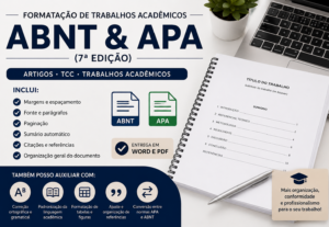 Eu vou formatar seu artigo ou TCC em APA e ABNT