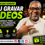 Eu vou gravar vídeo profissional para anúncios