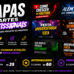 Eu vou fazer Criação de capas modernas para qualquer finalid...