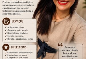 Eu vou fazer a digitação de todo e qualquer texto