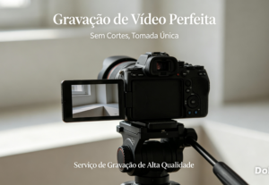 Eu vou gravar um vídeo teu, perfeito e sem cortes.