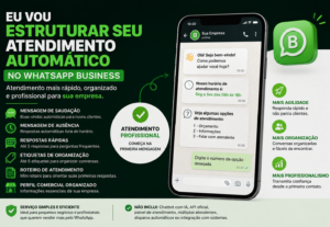 Eu vou estruturar seu atendimento no WhatsApp Business