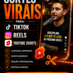 Eu vou fazer cortes virais para seu vídeo