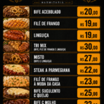 Eu vou Criar o seu cardápio, logo e outras artes