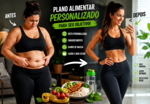 Eu vou criar um plano alimentar personalizado para emagrecer