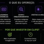 Eu vou Criar cortes de videos virais