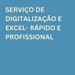 Eu vou digitar, organizar e formatar os seus documentos