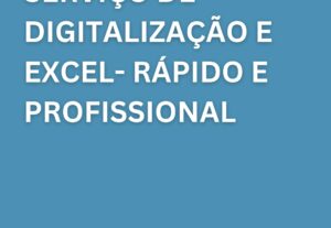 Eu vou digitar, organizar e formatar os seus documentos
