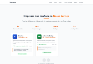 Eu vou desenvolver seu site / sistema