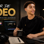 Eu vou editar seu vídeo de forma dinâmica e profissional