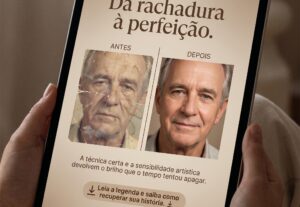 Eu vou Fazer a restauração/colorização das suas fotos