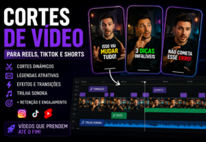 Eu vou criar cortes do seu vídeo que te geraram alcance