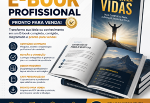 Eu vou Criar seu e-book pronto para venda