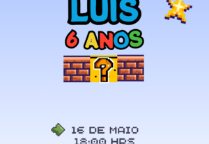 Eu vou fazer Convite digital personalizado qualquer tema