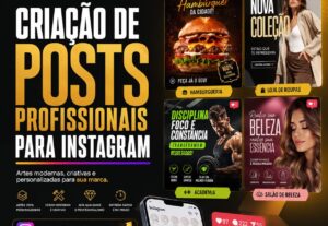 Eu vou criar posts profissionais para Instagram no Canva