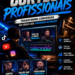 Eu vou editar vídeos Profissional de Cortes