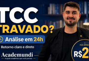Eu vou corrigir seu TCC e aplicar ajustes no arquivo