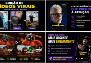 Eu vou editar Vídeos Virais para TikTok, Reels e Shorts