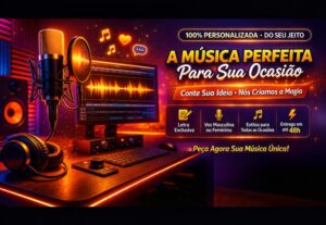 Eu vou Fazer Sua Música Exclusiva do Zero, em 24h
