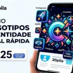 Eu vou criar um logotipo moderno e rápido para a sua marca.