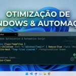 Eu vou otimizar o seu Win e limpar processos em segundo plan...