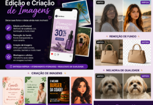 Eu vou transformar suas ideias em imagens incríveis