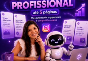 Eu vou criar um carrossel para o Instagram com até 5 páginas
