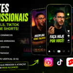 Eu vou fazer cortes profissionais para TikTok, Reels e Short...