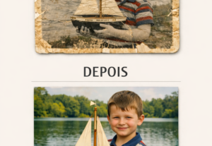 Eu vou fazer Restauração de Fotos antigas