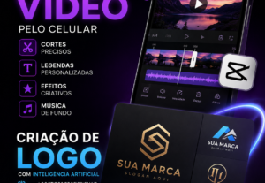 Eu vou fazer a edição do seu vídeo ou da sua logotipo