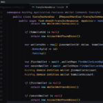 Eu vou desenvolver uma api em .net para você