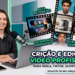 Eu vou criar ou editar o seu vídeo.