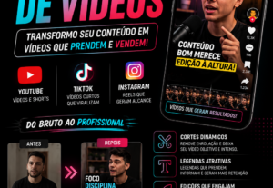 Eu vou editar o seu vídeo