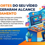 Eu vou criar cortes do seu vídeo