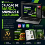 Eu vou Criar sua marca profissional, anúncios e catálogos