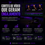 Eu vou fazer cortes do seu vídeo que lhe geram engajamento