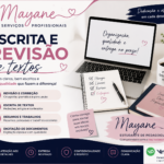 Eu vou escrever, revisar e corrigir textos em português