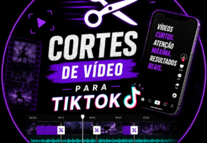 Eu vou Fazer seus vídeos longos em cortes virais para TikTok