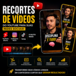 Eu vou criar recortes de videos pra postagem no YouTube