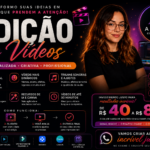 Eu vou editar seus vídeos como desejar