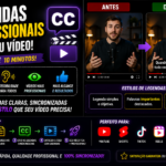 Eu vou legendar seu vídeo Pt-Br Shorts, Reel ou TikTok