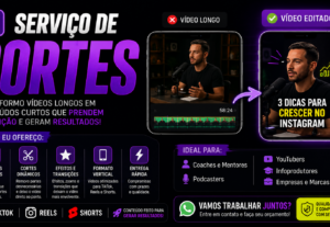 Eu vou fazer cortes para você