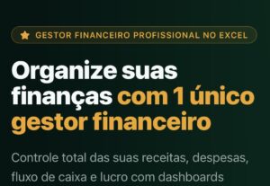 Eu vou Criar uma planilha de gestão financeira