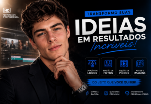 Eu vou Criar Logos, Imagens, Artes e Edições de Fotos e Víde...