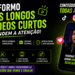 Eu vou fazer videos curtos apartir do video da sua escolha