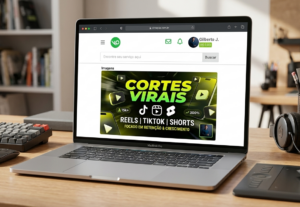 Eu vou editar seus Cortes para Reels, TikTok e Shorts